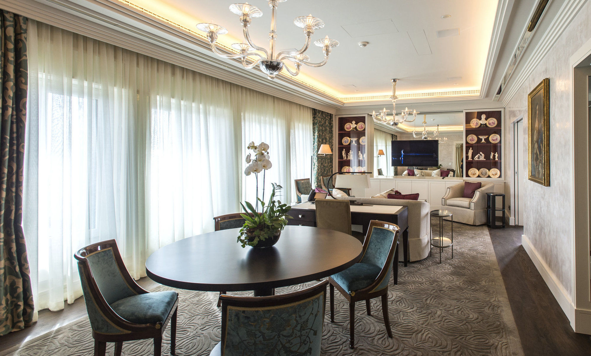 Grandhotel Hessischer Hof - Hotel Frankfurt Frankfurt am Main Dış mekan fotoğraf