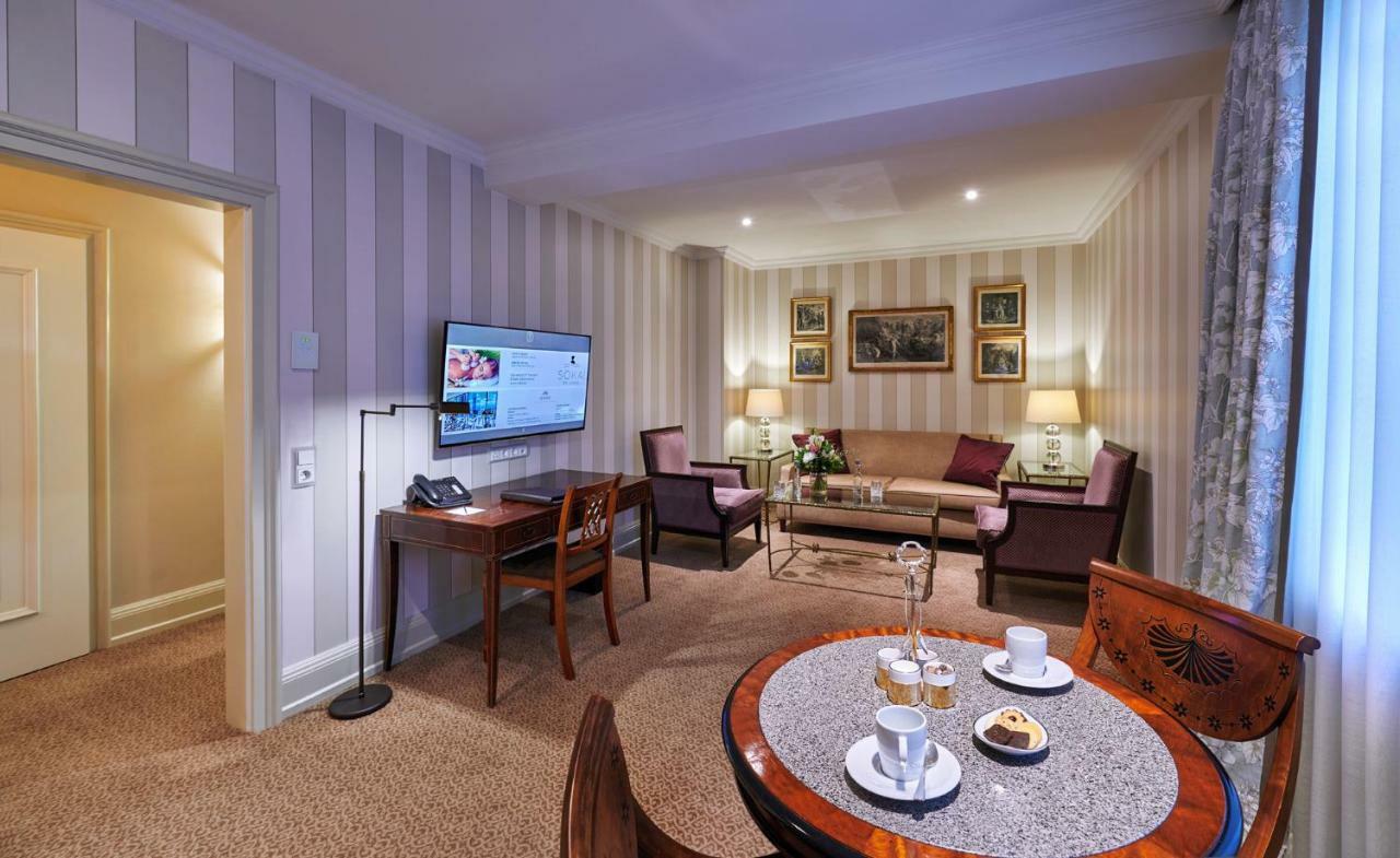 Grandhotel Hessischer Hof - Hotel Frankfurt Frankfurt am Main Dış mekan fotoğraf